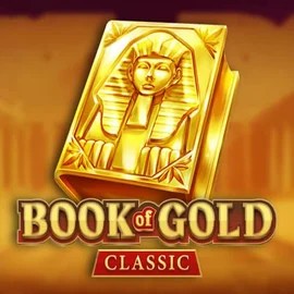 Book of Gold Classic slot visual from Playson available on winbig21casinos.es
