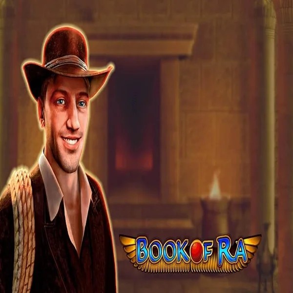 Official Slots logo: Book of Ra by Greentube at Winbig21 Casino