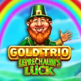 Gold Trio Leprechaun's Luck logo by Playtech at Winbig21 Casino