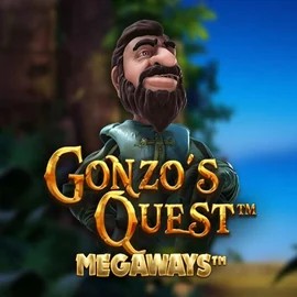 Gonzo's Quest Megaways online game logo by Red Tiger Gaming on winbig21casinos.es