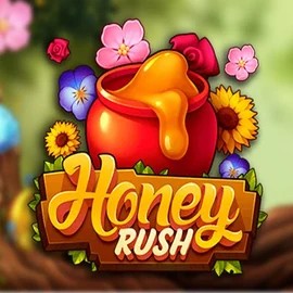 Honey Rush slot logo by Play'n GO at Winbig21 Casino