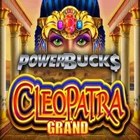 Powerbucks Cleopatra Grand by IGT, showcased at winbig21casinos.es – game logo