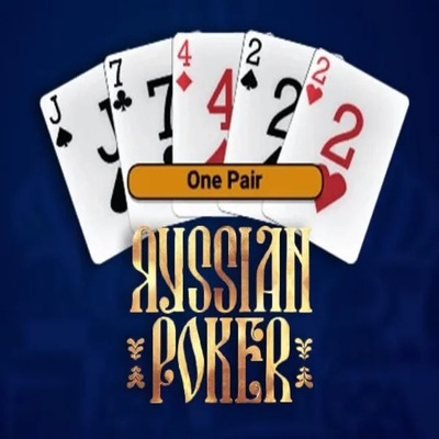 Enjoy Russian Poker by OneTouch Games – logo hosted on winbig21casinos.es