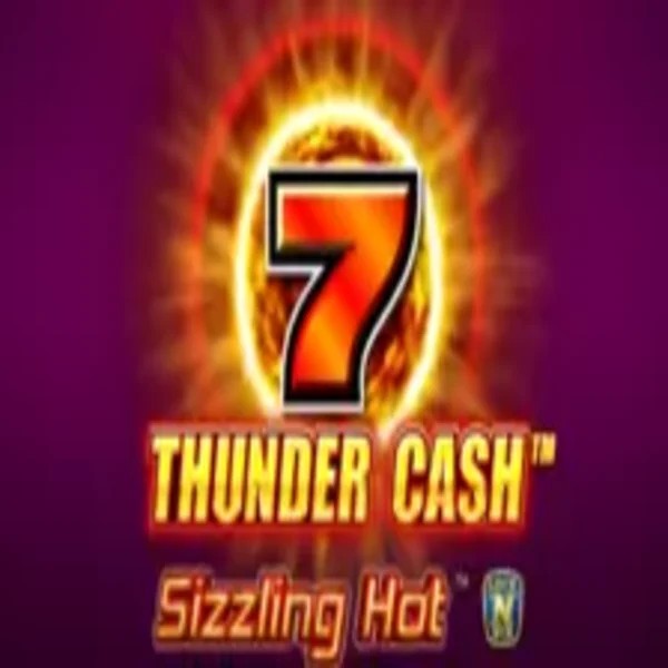 Thunder Cash Sizzling Hot slot logo by Novomatic at Winbig21 Casino